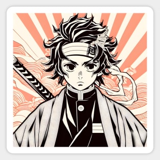 Manga and Anime Inspired Art: Exclusive Designs Magnet